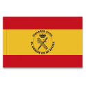 Bandera España guardia civil