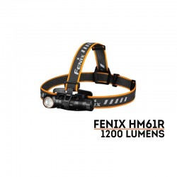Frontal FÉNIX HM61R 1200 lúmenes (luz roja y blanca)