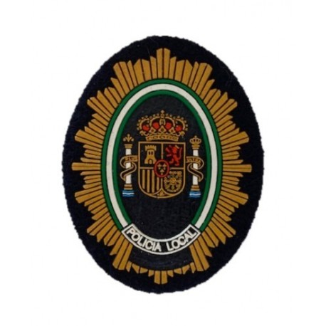 PLACA OFICIAL ESCUDO DE PECHO POLICIA NACIONAL