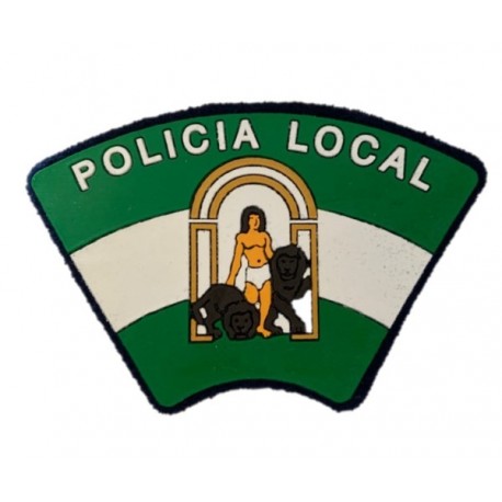 emblema de brazo policía local PVC