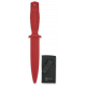 cuchillo entrenamiento K25 rojo