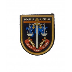 Parche Brazo Emblema Policía Judicial Grande